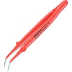 פינצטה מקצועית מבודדת - KNIPEX 92 37 64 - BENT