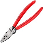 לוחץ לסופיות עגולות - KNIPEX 97 71 180 - 0.25MM² - 16MM²