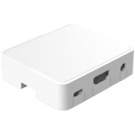 קופסת זיווד - RASPBERRY PI 3 A+ PREMIUM CASE - WHITE