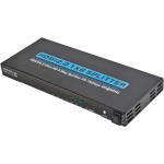 מפצל אקטיבי 8PORT , 3D & 4K UHD 60HZ , HDCP 2.2 - HDMI 2.0