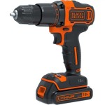 מברגה / מקדחה מקצועית נטענת BLACK & DECKER BCD700S1K - 18V