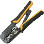 לוחץ רצ'ט אוניברסלי למחברי תקשורת - KLEIN TOOLS VDV226-011-SEN