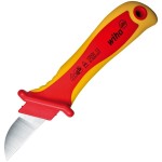 סכין מקצועי מבודד לחיתוך וגילוף כבלים - WIHA 38798