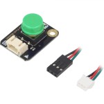 מודול לפיתוח - DFROBOT GREEN PUSH BUTTON FOR ARDUINO