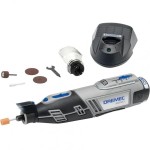 משחזת ציר נטענת 12V - קיט 6 אביזרים - DREMEL 8220-1/5