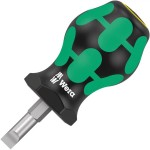 מברג בולדוג שטוח - WERA 335 STUBBY 3.5MM X 25MM