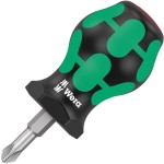 מברג בולדוג פיליפס - WERA 350 STUBBY PH1 X 25MM