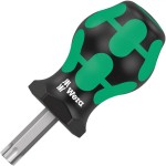 מברג בולדוג כוכב - WERA 367 STUBBY TX15 X 25MM