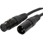 כבל הגברה - PULSE PLS00184 - XLR 3P (M) ~ XLR 3P (F) - 3M