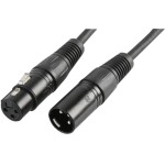 כבל הגברה PULSE PLS00269 - XLR 3P (M) ~ XLR 3P (F) - 10M - DMX