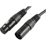 כבל הגברה PULSE PLS00194 - XLR 5P (M) ~ XLR 5P (F) - 0.5M - DMX