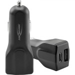 מטען - ANSMANN USB CAR CHARGER 240C - 20W