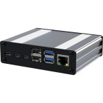 קופסת זיווד תעשייתית - RASPBERRY PI-BOX PRO 4 - SILVER