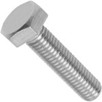 ברגים מפלדה - ראש שטוח - בוקסה - M5 X 10MM