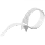 חבילת סרטי קשירה לבנים לכבלים (סקוטש) - VELCRO - 13MM X 0.2M