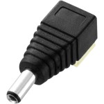 מתאם - 2.5MM DC (M) ~ PUSH LOCK 2P