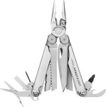 אולר רב-תכליתי לדרמן - 18 כלים - LEATHERMAN WAVE PLUS