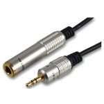 כבל מתאם PRO SIGNAL - PL 3.5MM (M) - PL 6.35MM (F) 0.3M