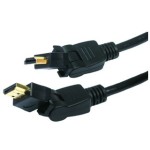 כבל זכר/זכר PRO SIGNAL - SWIVEL HDMI 2M