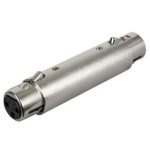 מתאם NEUTRIK - XLR SOCKET - XLR SOCKET