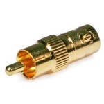 מתאם RCA PLUG - BNC SOCKET