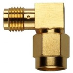 מתאם קואקסיאלי - SMA PLUG - SMA SOCKET R/A