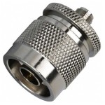 מתאם קואקסיאלי - N TYPE PLUG - SMA SOCKET