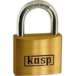 מנעול תלייה מקצועי - 40MM - מפתח מאסטר - KASP SECURITY