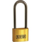 מנעול תלייה מקצועי - 40MM - שקל ארוך - מפתח מאסטר - KASP SECURITY