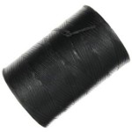 חוט קשירה שחור עם ציפוי שעווה - 2.16MM X 0.35MM - גליל 457 מטר