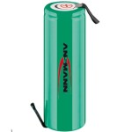 סוללה נטענת עם תגיות הלחמה - AA - 1.2V 2100MAH