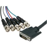 כבל DVI-A - 5XBNC מקצועי PRO SIGNAL - 2M