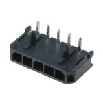 מחבר MOLEX להלחמה למעגל מודפס - סדרת MICRO-FIT - זכר 2 מגעים