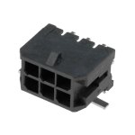 מחבר MOLEX להלחמה למעגל מודפס - סדרת MICRO-FIT - זכר 14 מגעים