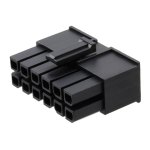 מחבר MOLEX ללחיצה לכבל - סדרת MEGA-FIT - נקבה 8 מגעים