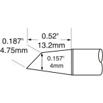 ראש לידית מלחם - METCAL STV-DRH440A - HOOF 4.75MM