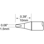 ראש לידית מלחם - METCAL STP-CH15 - CHISEL 1.5MM