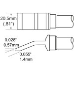 ראש לידית מלחם - METCAL TFP-BLH60 - HEAVY DUTY 20.5MM