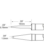 ראש לידית מלחם - METCAL TFP-BLP1 - BLADE 1MM