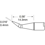 ראש לידית מלחם - METCAL PTTC-701B - CONICAL 0.4MM