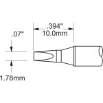 ראש לידית מלחם - METCAL PHT-750335 - CHISEL 1.78MM