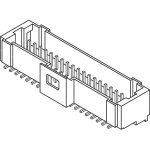 מחבר MOLEX להלחמה למעגל מודפס - סדרת PICO-CLASP - זכר 20 מגעים