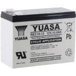 מצבר עופרת נטען - YUASA REC10-12 - 12V 10AH