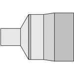 פיה לתחנת אוויר חם דיגיטלית - WELLER TNR 70 - ROUND 7.0MM