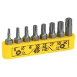 סט ביטים מקצועי למברגה - 8 יחידות - CK TOOLS T4523