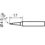 ראש למלחם - 0.2MM CONICAL