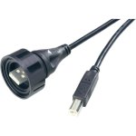 כבל תעשייתי USB - זכר A ← זכר PX0840/A/5M00 - B