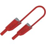 כבל בדיקה אדום - TENMA 72-14054 , 4MM PLUG , 1M