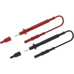 סט כבלי בדיקה - TENMA 72-14280 , 4MM PLUG , 1M