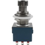 מפסק רגל - DPDT MOMENTARY - SOLDER TAGS - 250V 2A